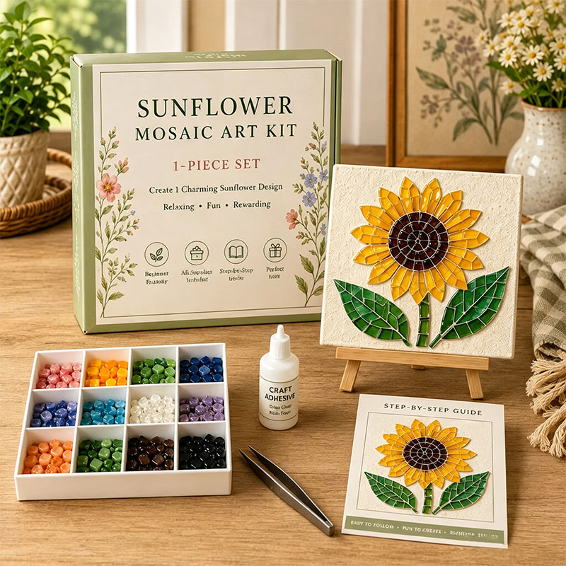 DIY Garden Mosaic Art Kit