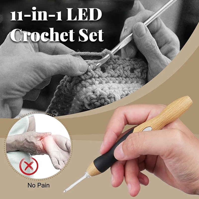 LED Light Up Crochet Set