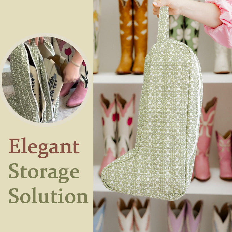 Quilted Boot Storage Bag