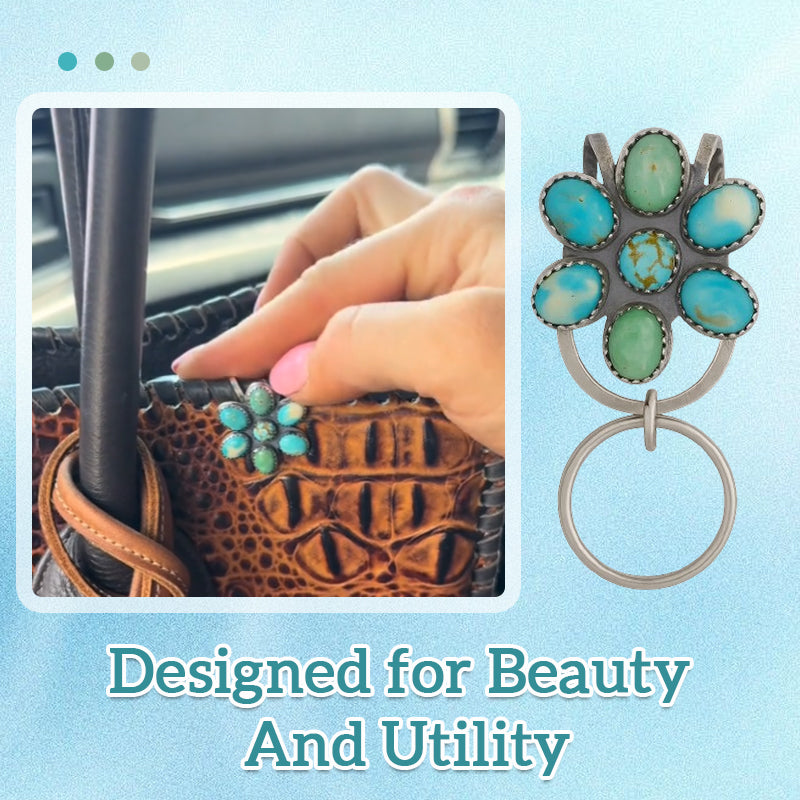 Western Blossom Key Clip
