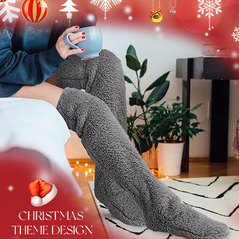 Cozy Goose Down Knee Socks