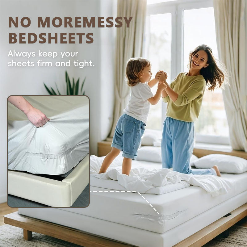 Invisible bed sheet fastener