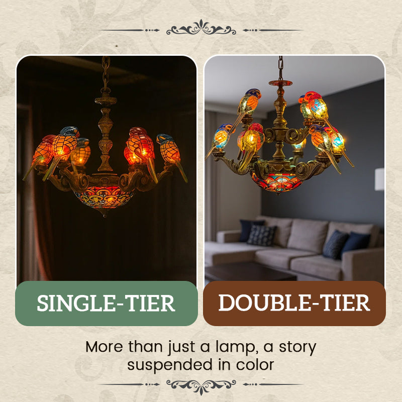 Parrot Chandelier