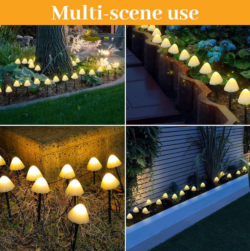 LED Mushroom Light String