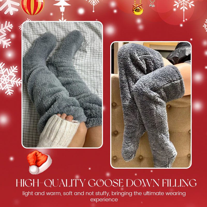 Cozy Goose Down Knee Socks