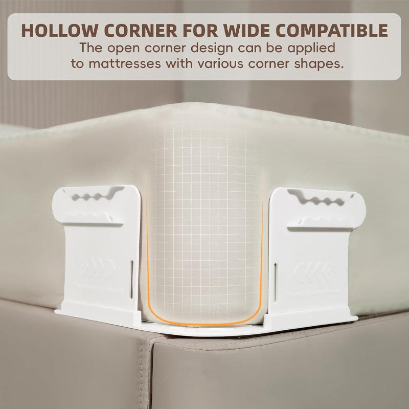Invisible bed sheet fastener