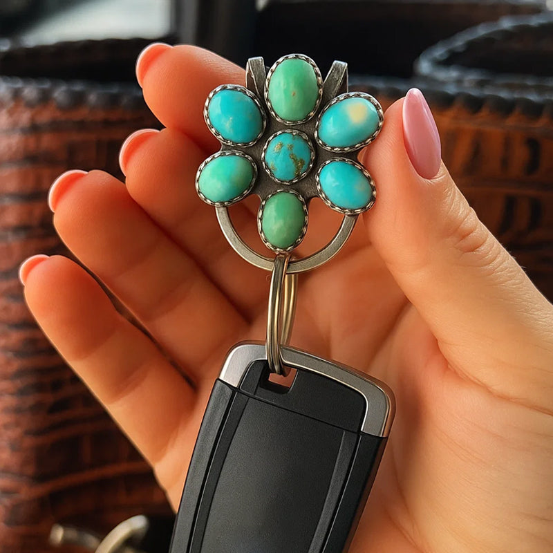 Western Blossom Key Clip