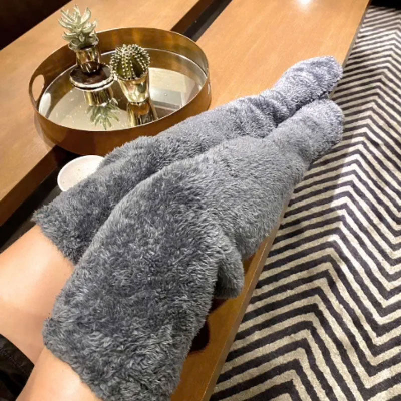 Cozy Goose Down Knee Socks