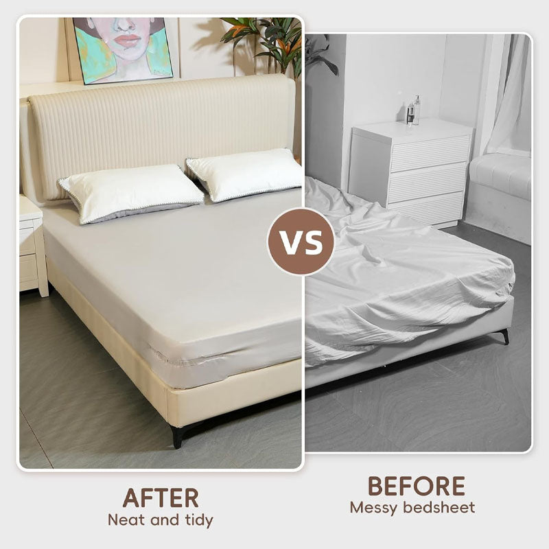 Invisible bed sheet fastener