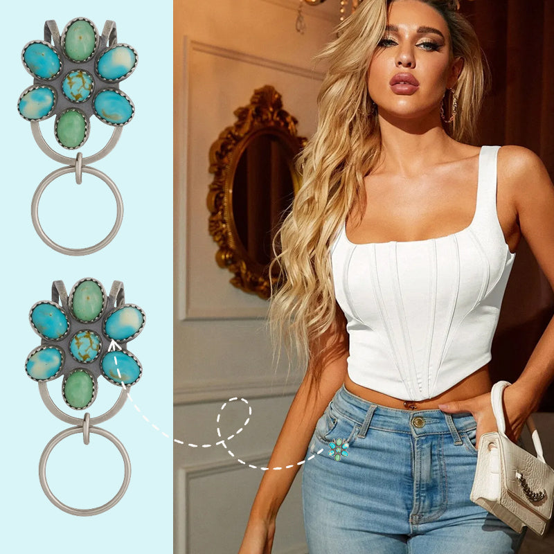 Western Blossom Key Clip