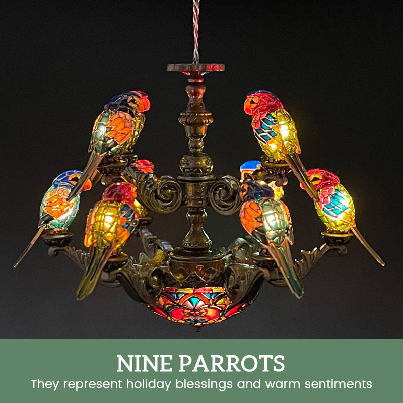 Parrot Chandelier