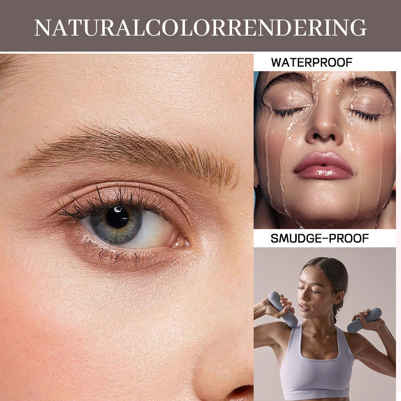Split eyebrow pencil