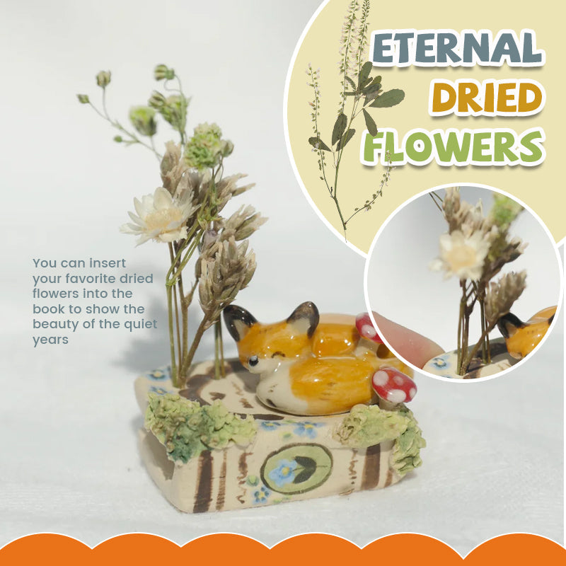 Animal Book Vase