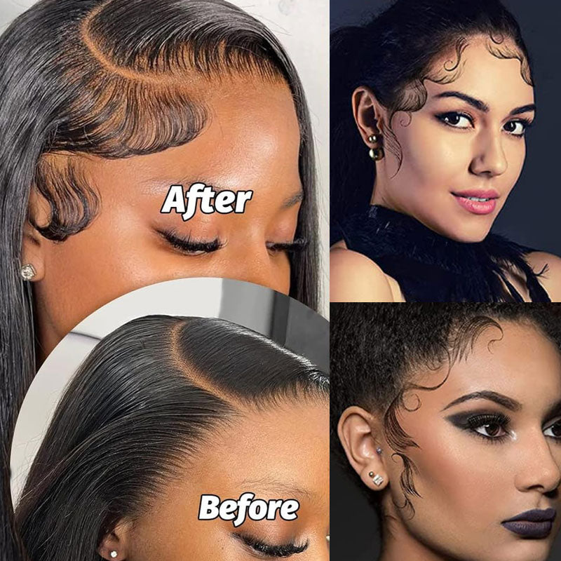 Hairline edge tattoo sticker