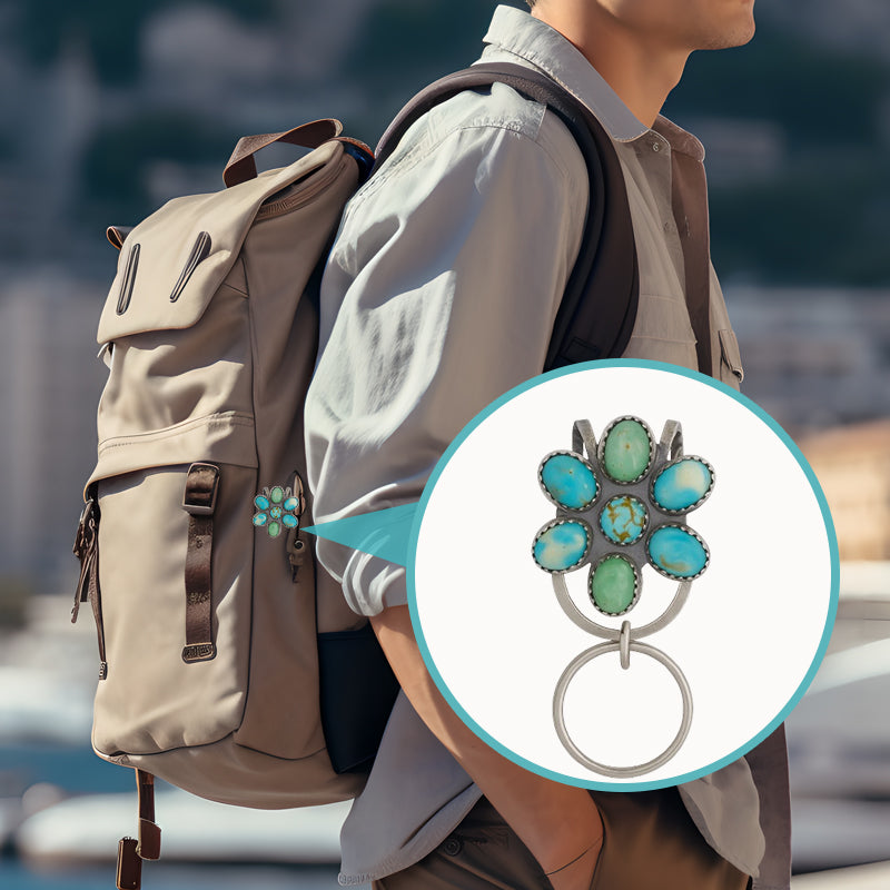 Western Blossom Key Clip