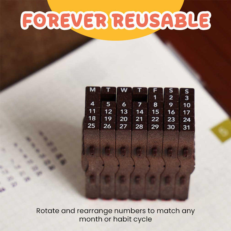 Connecting Calendar Stamp