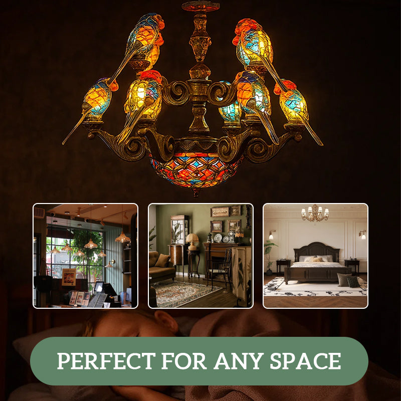 Parrot Chandelier