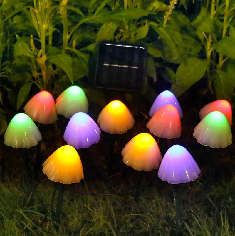 LED Mushroom Light String