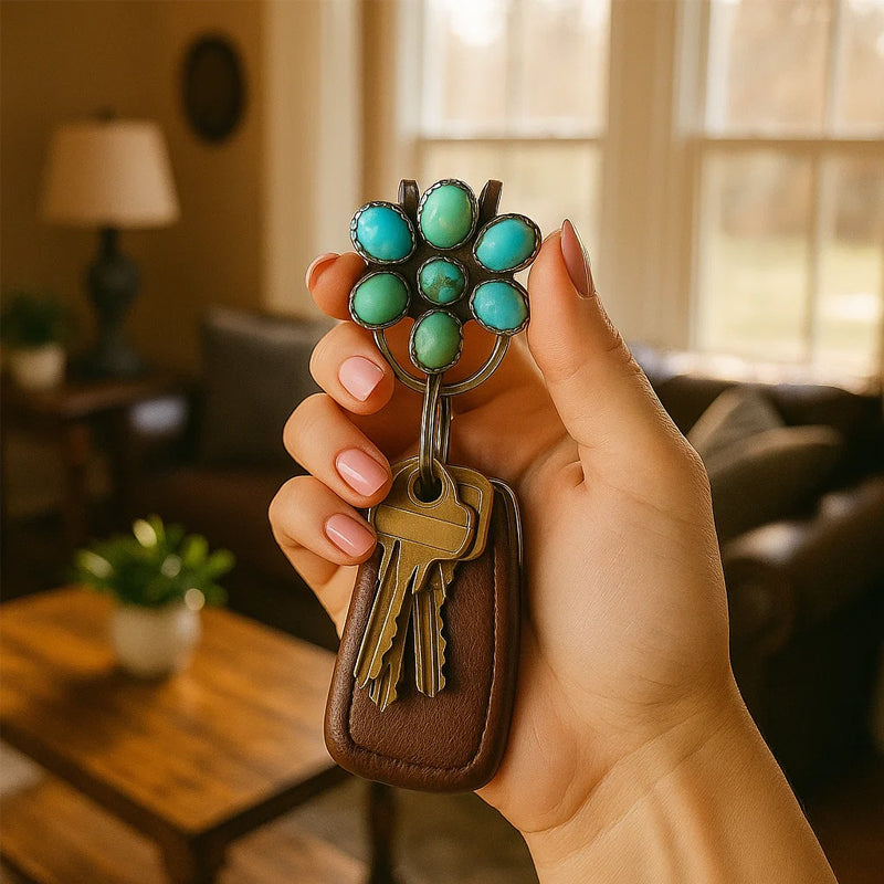 Western Blossom Key Clip