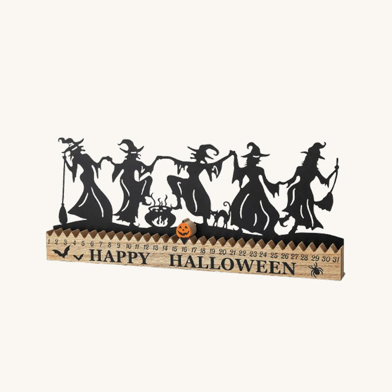 Spooky 31-Day Countdown Halloween Decor