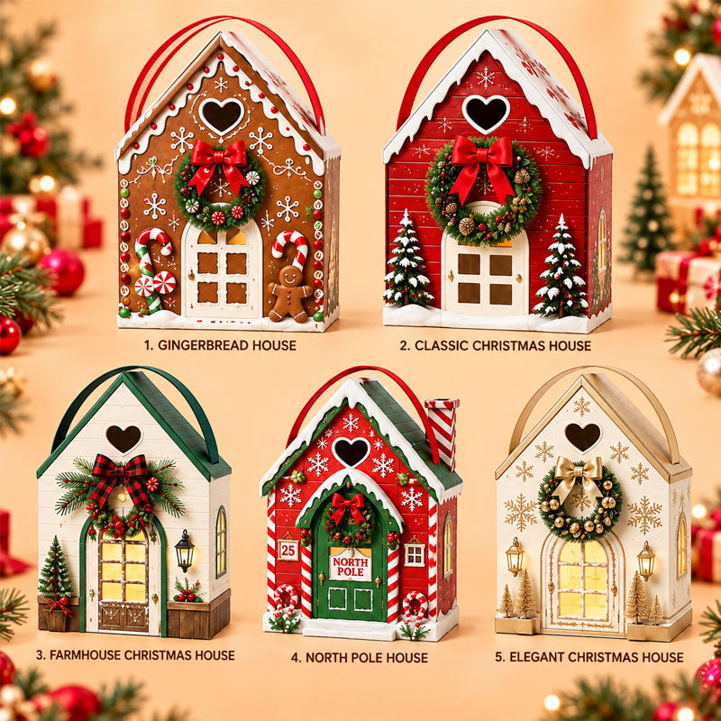 Christmas Magic House Gift Box