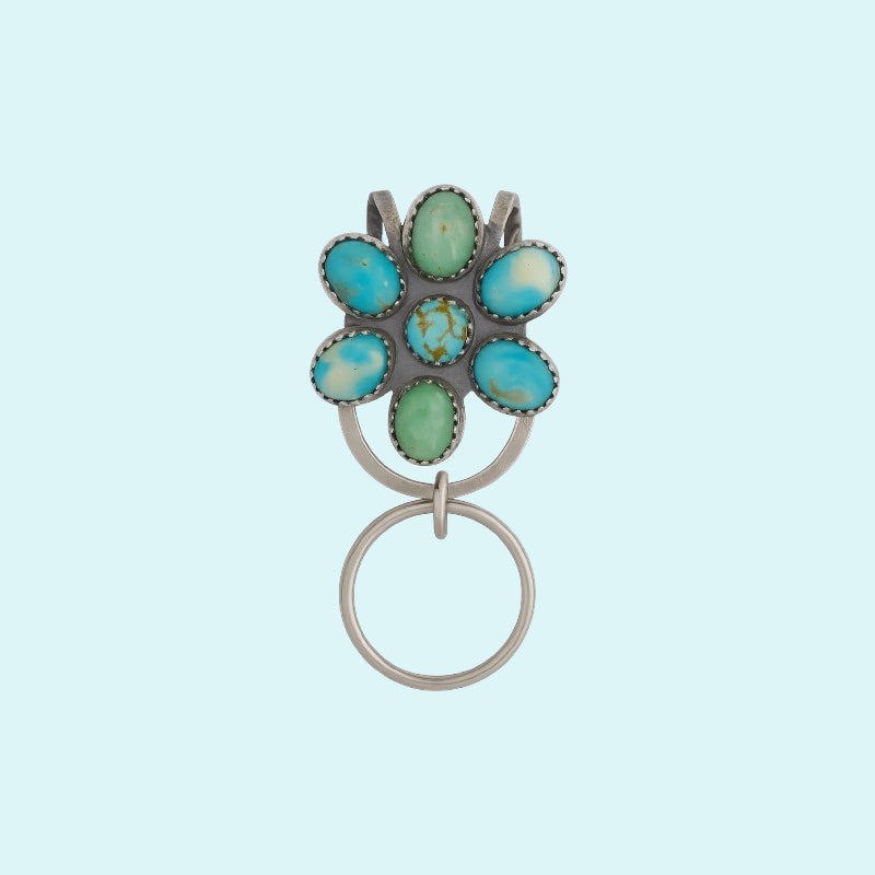 Western Blossom Key Clip
