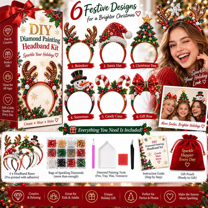 DIY Christmas Headband Kit