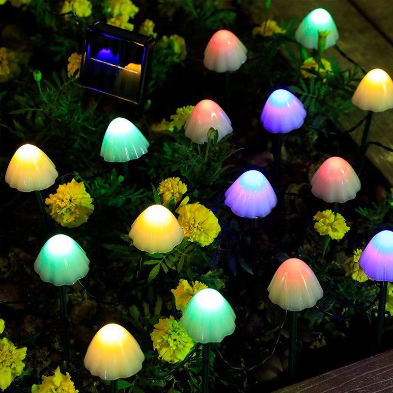 LED Mushroom Light String