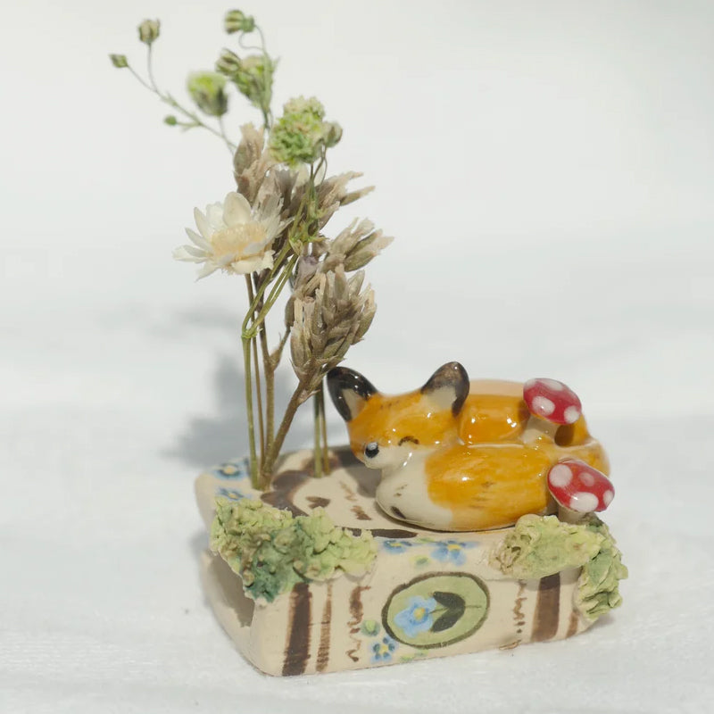 Animal Book Vase
