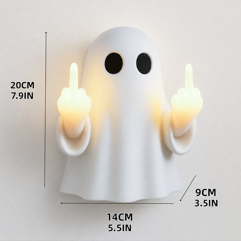 Light-Up Middle Finger Ghost