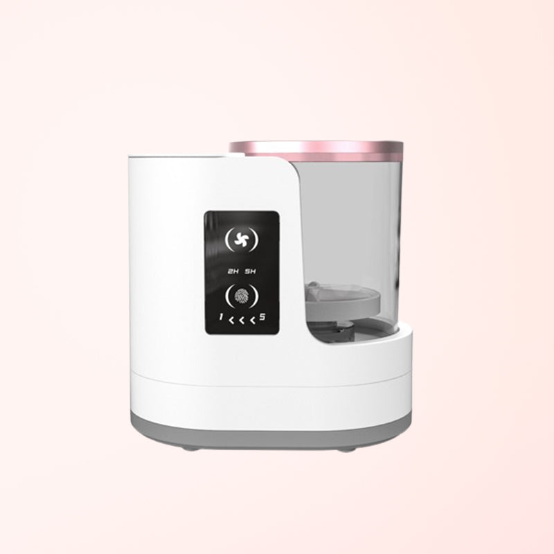 Makeup brush automatic cleaning dryer