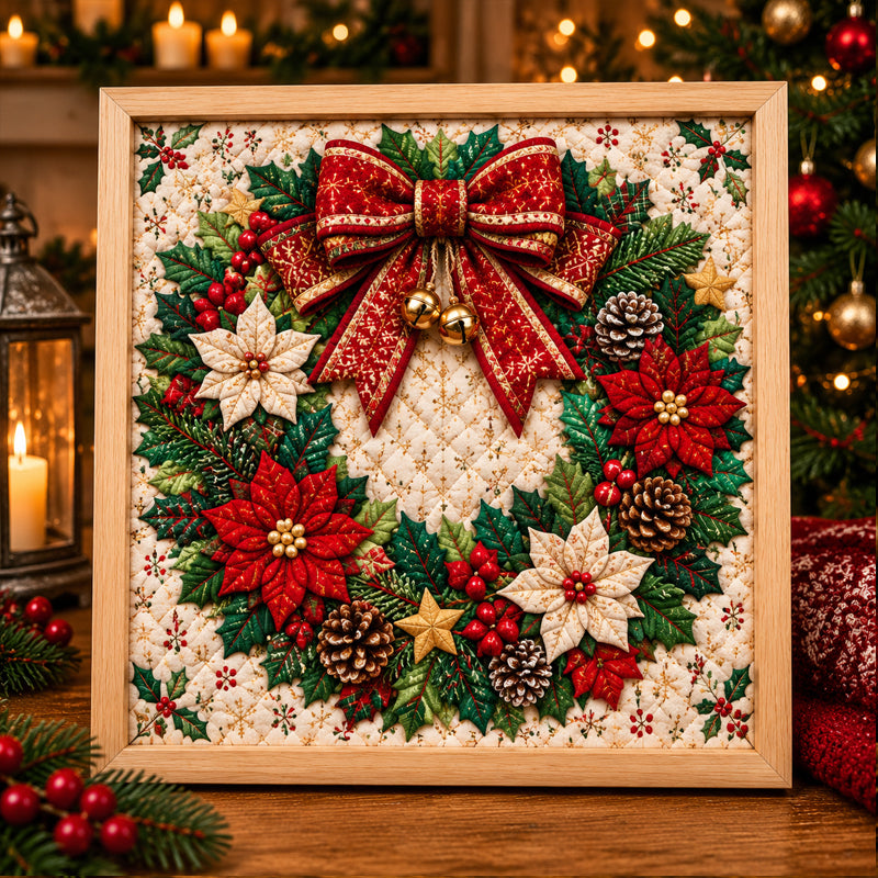 DIY Christmas Fabric Art Kit