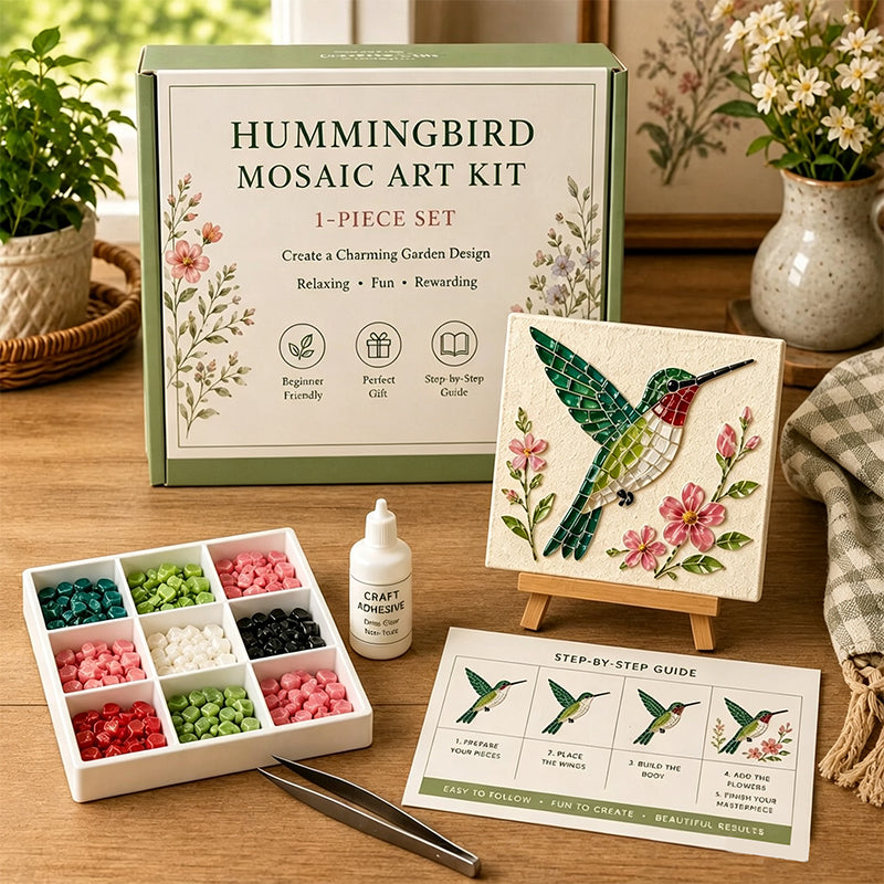 DIY Garden Mosaic Art Kit