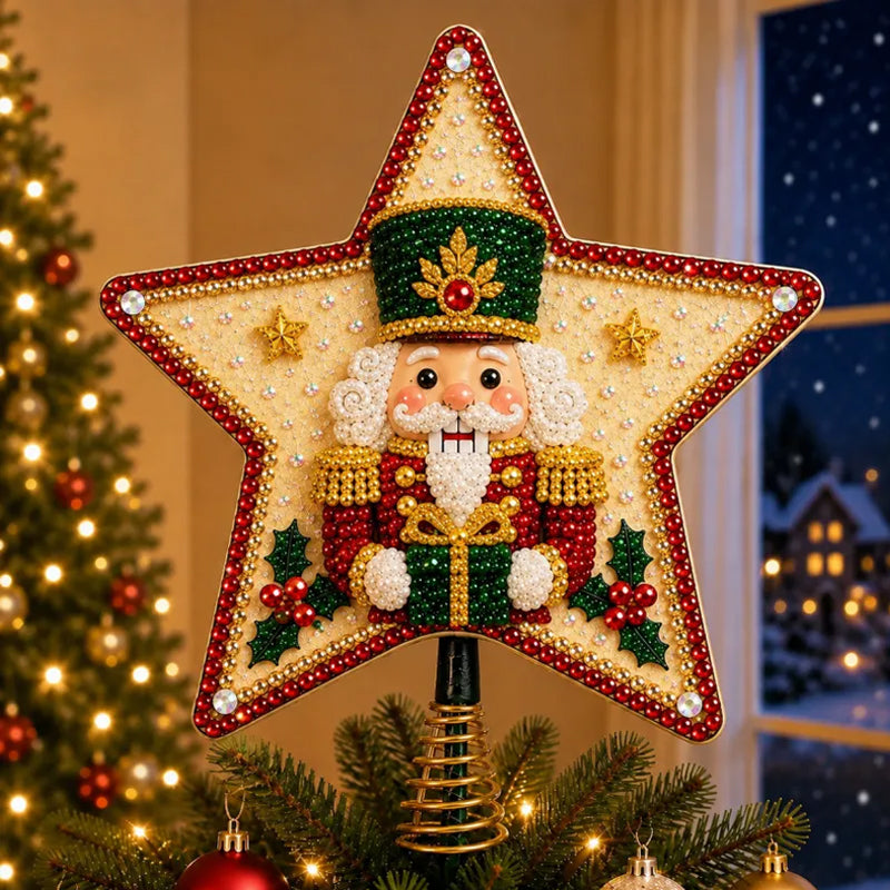 DIY Diamond Painting Christmas Tree Topper