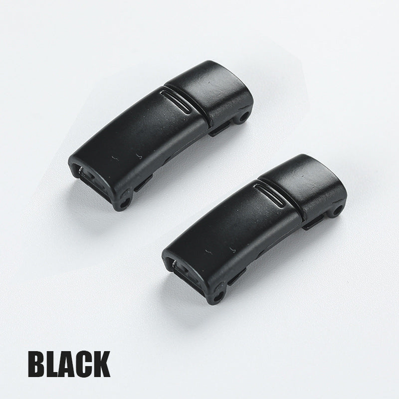 Magnetic shoelace metal buckle