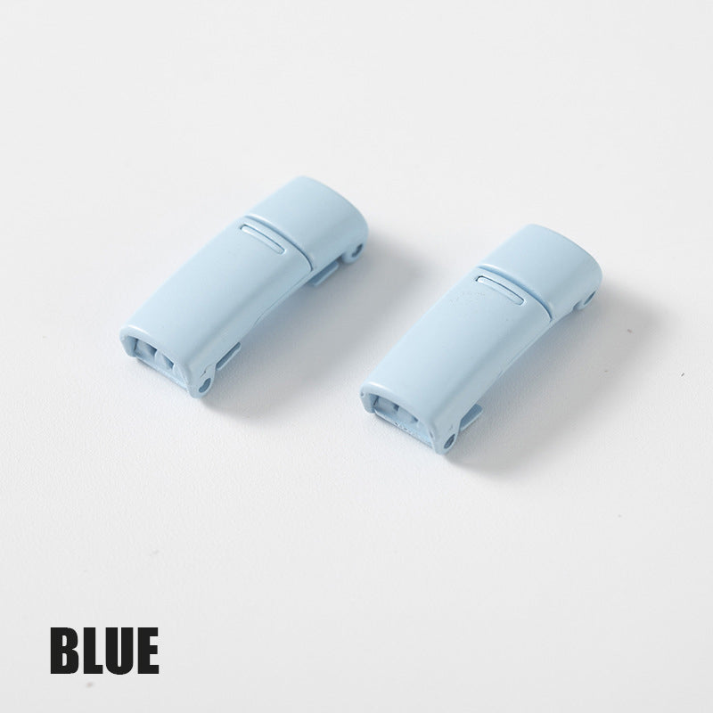 Magnetic shoelace metal buckle