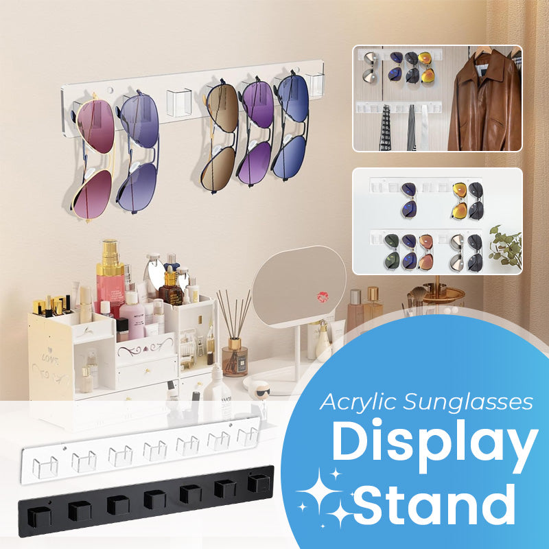 Wall-Mounted Sunglasses Organizer