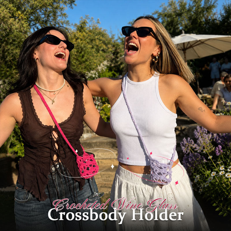 Wine Glass Carrier Necklace