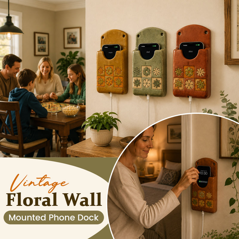 Wall-Mounted Phone Pocket