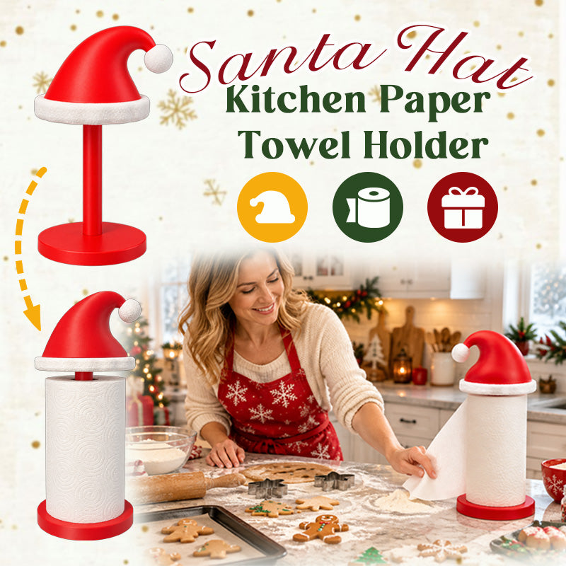 Santa Hat Paper Towel Holder