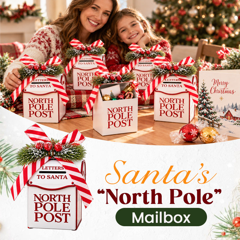North Pole Post Christmas Treat Box