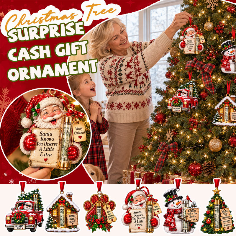 Christmas Cash Gift Ornament