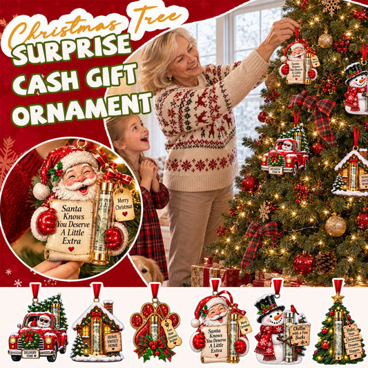 Christmas Cash Gift Ornament
