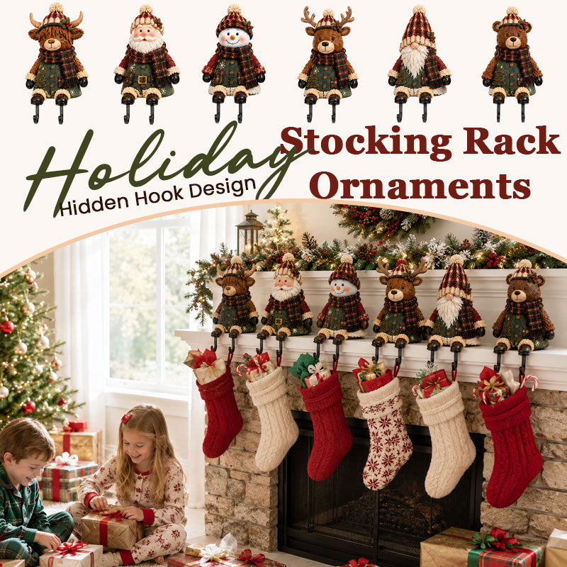 Christmas Stocking Holder Shelf Sitters