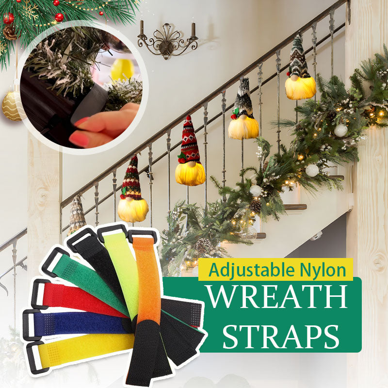 Adjustable Nylon Wreath Straps