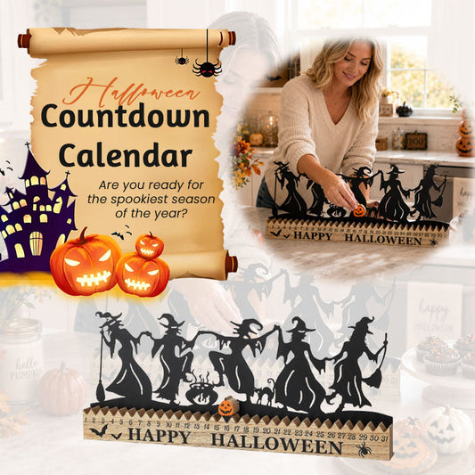 Spooky 31-Day Countdown Halloween Decor