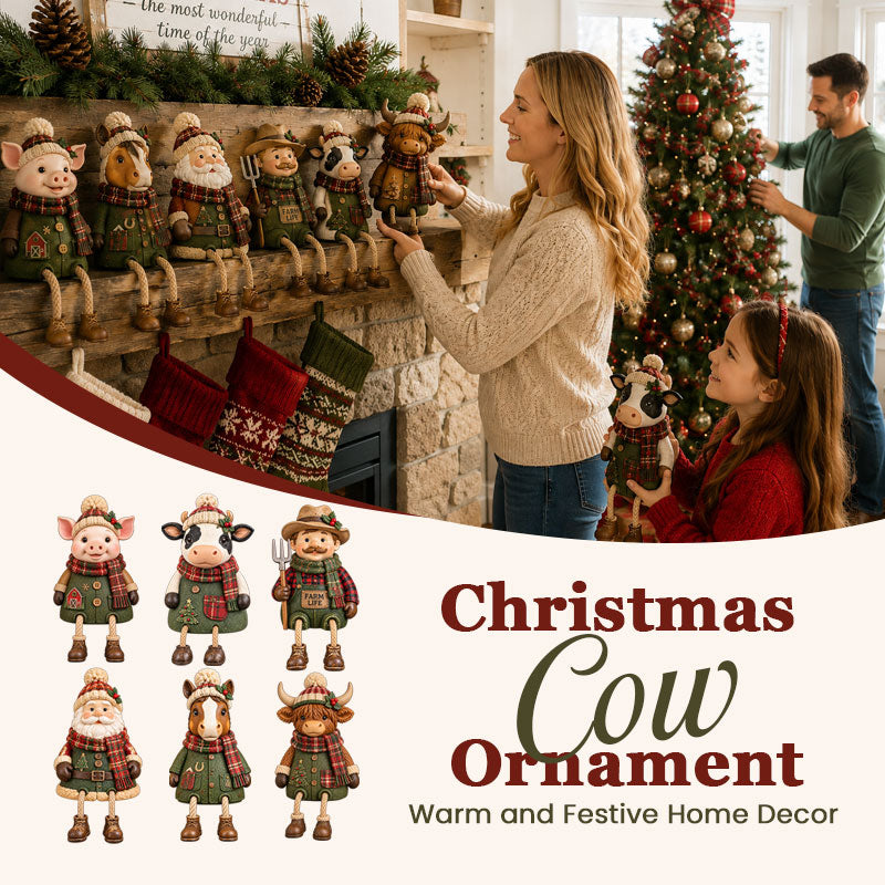 Christmas Farm Friends Shelf Sitters