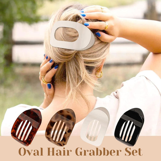 Oval hairpin
