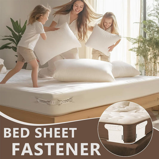 Invisible bed sheet fastener