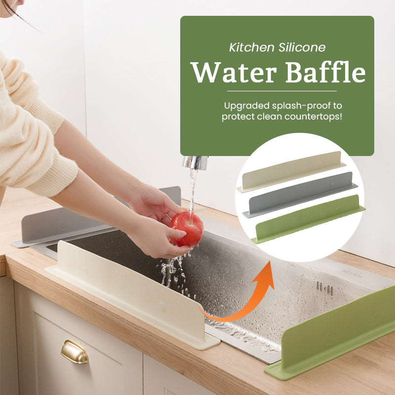 Silicone sink retaining plate